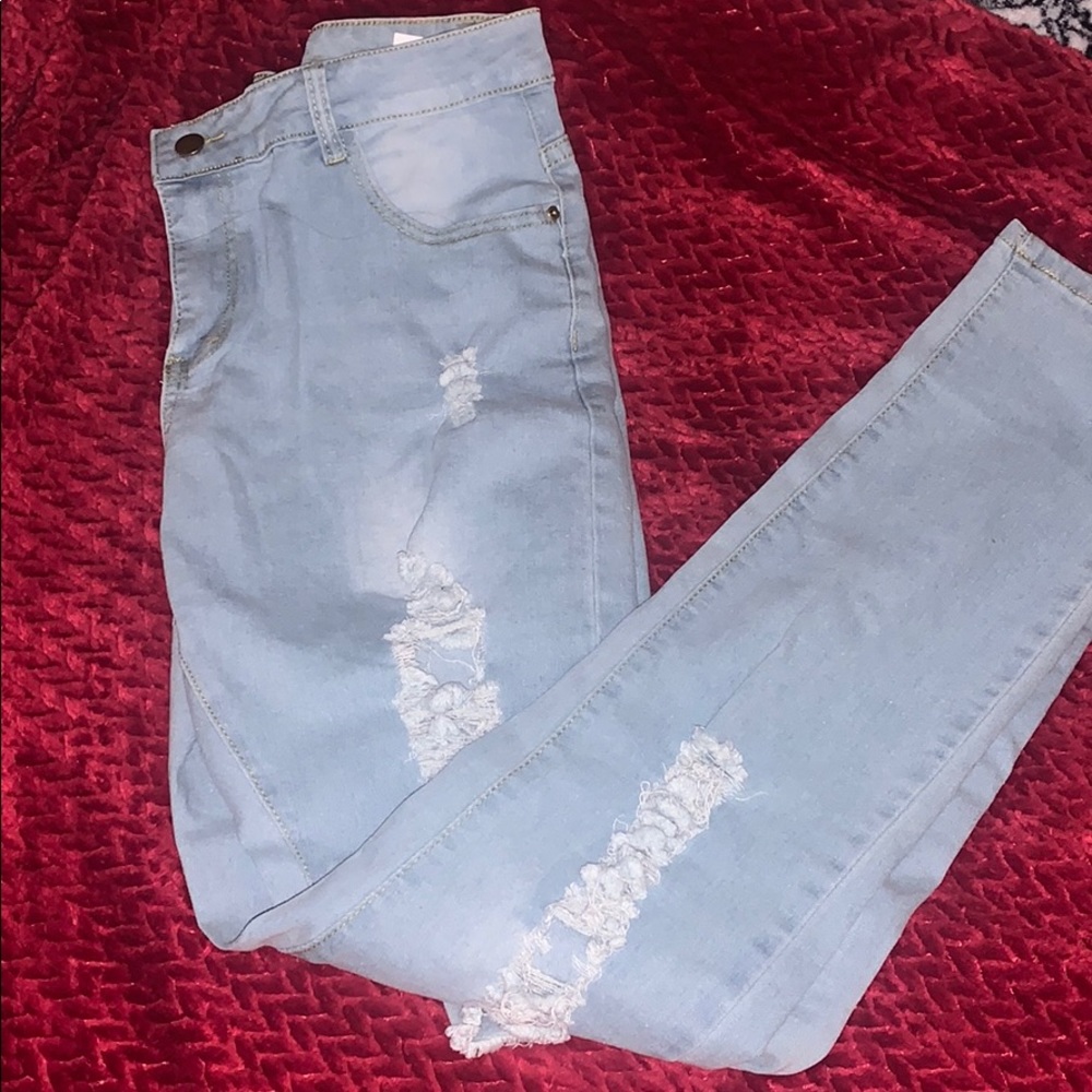 Ripped jeans
